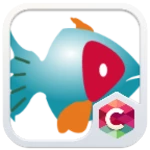 Logo of Fish in Sky C Launcher Theme android Application 